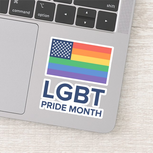 LGBT Pride Month | United States Sticker (Detail)
