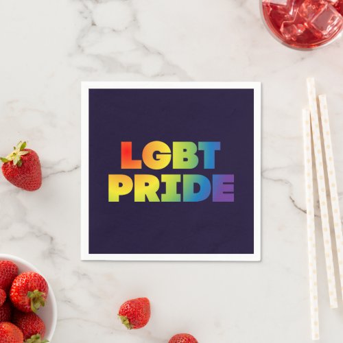 LGBT PRIDE NAPKINS