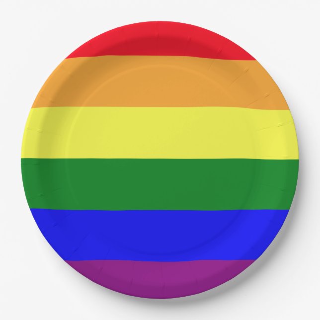 LGBT pride Paper Plates (Front)