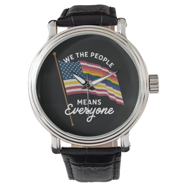 LGBT Pride Parade We The People Means Everyone  Watch (Front)
