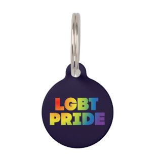 LGBT PRIDE PET ID TAG