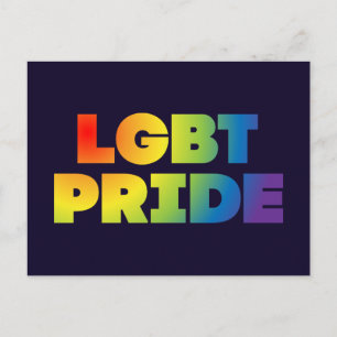 LGBT PRIDE POSTCARD