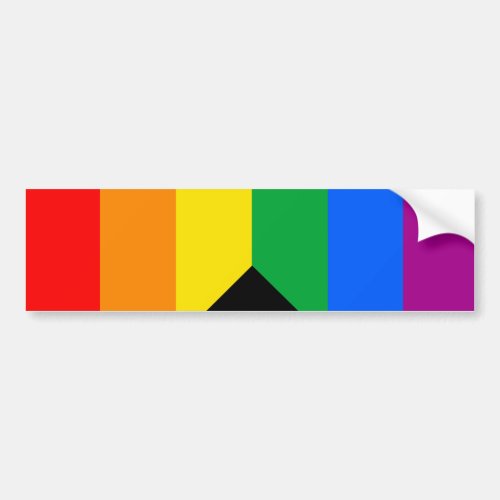 LGBT PRIDE Progress Pride Bumper Sticker