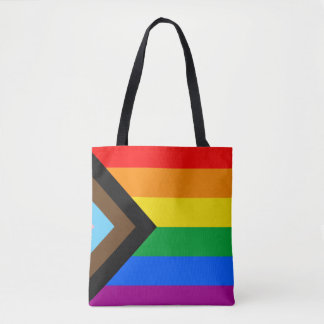 LGBT PRIDE (Progress Pride) Tote Bag
