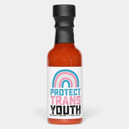 LGBT Pride Protect Trans Transgender Youth Kids Hot Sauces