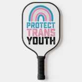 Woke Up Gay Again Support LGBT Pride Pickleball Paddle