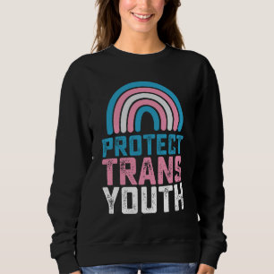 LGBT Pride Protect Trans Transgender Youth Kids Sweatshirt