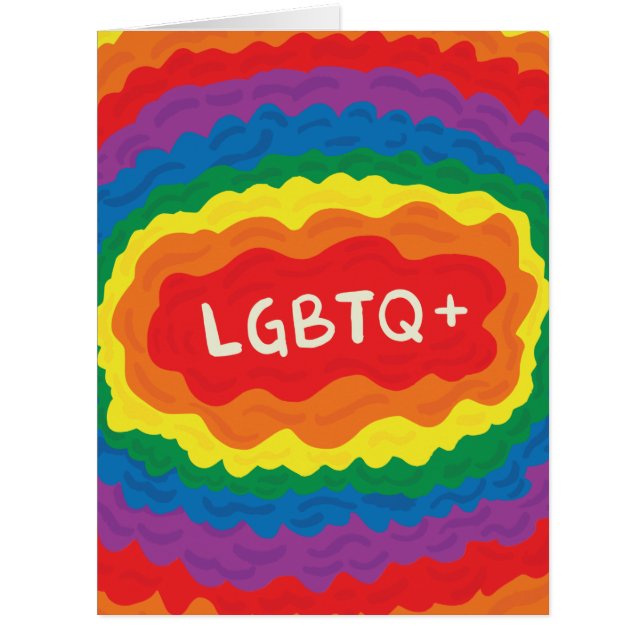 LGBT+pride. queer , rainbow color.   (Front)