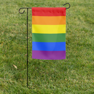 LGBT Pride Rainbow 2-sided Garden Flag