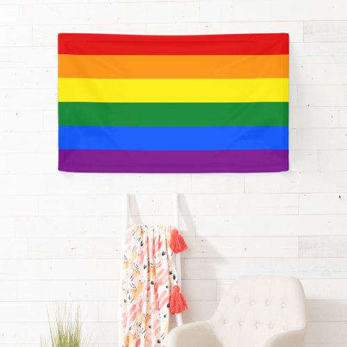 LGBT Pride Rainbow Banner