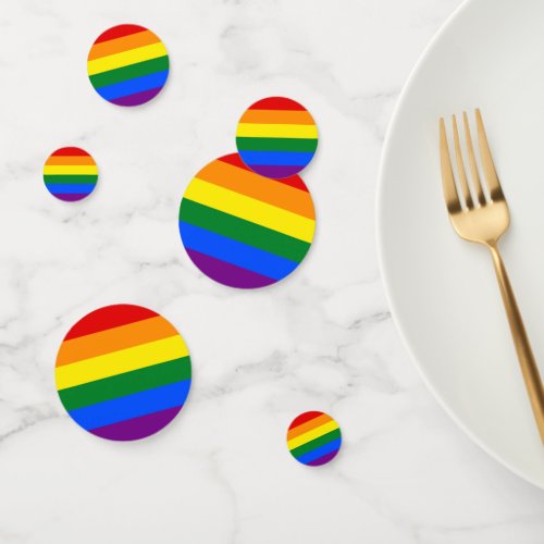 LGBT Pride Rainbow Confetti