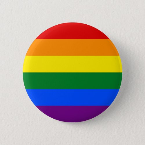 LGBT Pride Rainbow Flag Button