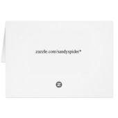LGBT Pride Rainbow Flag Cards (Back Horizontal)