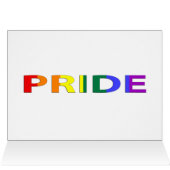 LGBT Pride Rainbow Flag Cards (Inside Horizontal (Top))