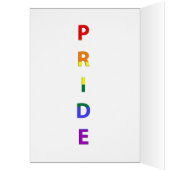 LGBT Pride Rainbow Flag Cards (Inside (Left))