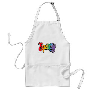 LGBT Pride Rainbow Flag Equality Adult Apron
