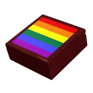LGBT Pride Rainbow Flag Jewelry Box