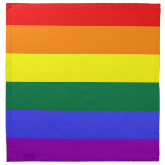 LGBT Pride Rainbow Flag Napkin
