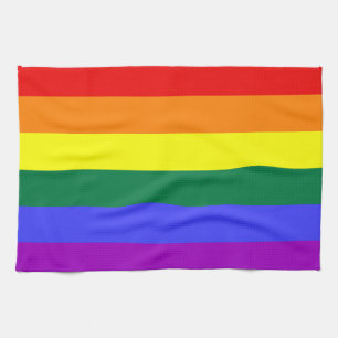 LGBT Pride Rainbow Flag Towel