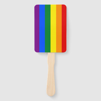 LGBT Pride Rainbow Hand Fan