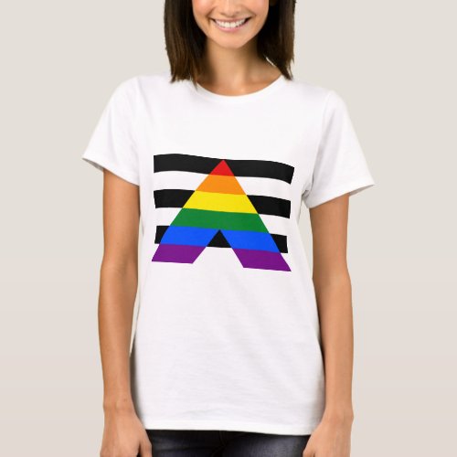 LGBT Pride Rainbow Proud Ally T_Shirt