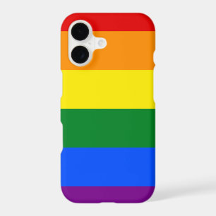 LGBT Pride Rainbow Stripes iPhone 17 Case