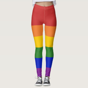 LGBT Pride Rainbow Stripes Leggings