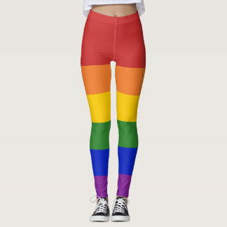 LGBT Pride Rainbow Stripes Leggings