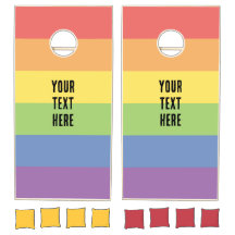 LGBT Pride Rainbow Text Gay Wedding 