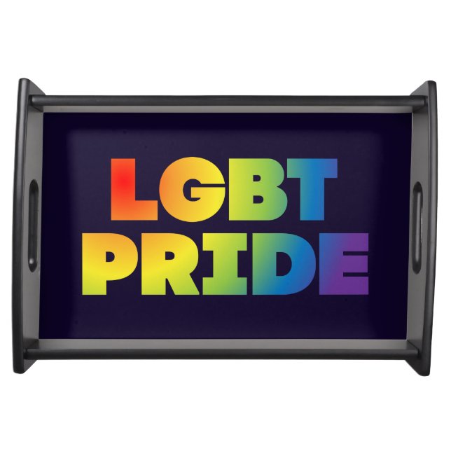 LGBT PRIDE SERVING TRAY (Front)