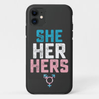 LGBT Pride She Her Hers Trans Transgender Pronouns
