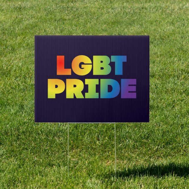 LGBT PRIDE SIGN (Insitu)