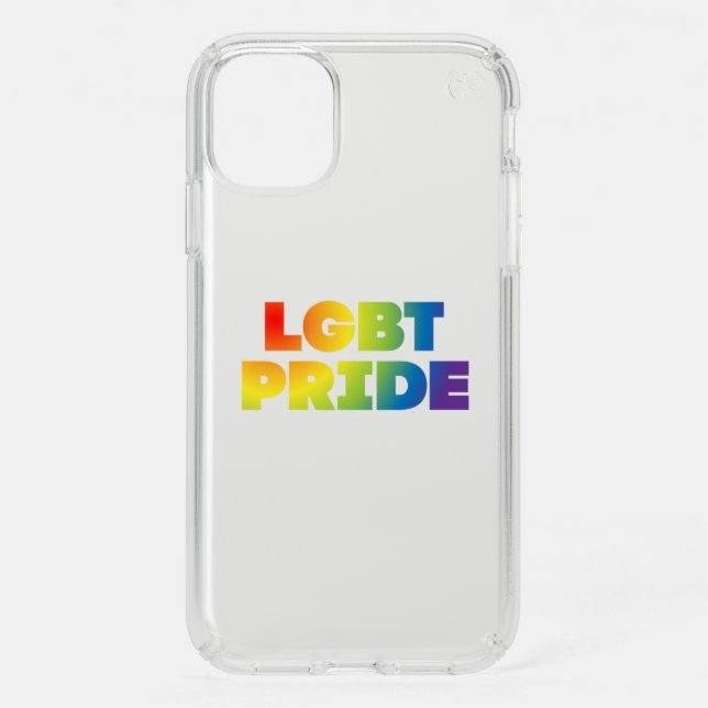 LGBT PRIDE SPECK iPhone 11 CASE (Front)