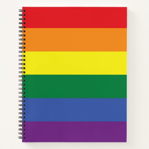 LGBT Pride Spiral Notebook