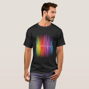 Lgbt Pride T-Shirt - Rainbow Pulse