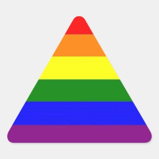 LGBT Pride Triangle Sticker
