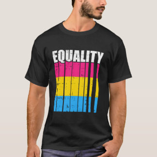 Lgbt-Q Equality Panual Lgbt-Q Ally Rainbow Flag T-Shirt
