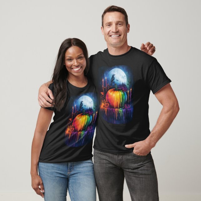 👻🌈LGBT Queer & Caw‑Spooky T-Shirt (Unisex)