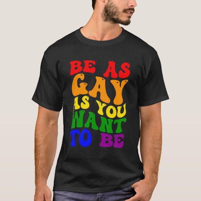 Lgbt Queer Pride Social Movement Funny Quote T-Shirt (Front)