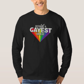 Lgbt Queer Pride Social Movement World`s Gayest Un T-Shirt