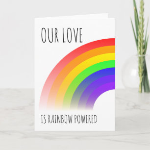 LGBT Rainbow Card