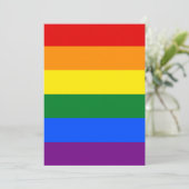 LGBT Rainbow flag (Standing Front)