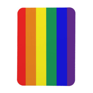 LGBT Rainbow Flag Magnet