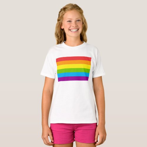 Lgbt Rainbow Flag T_Shirt
