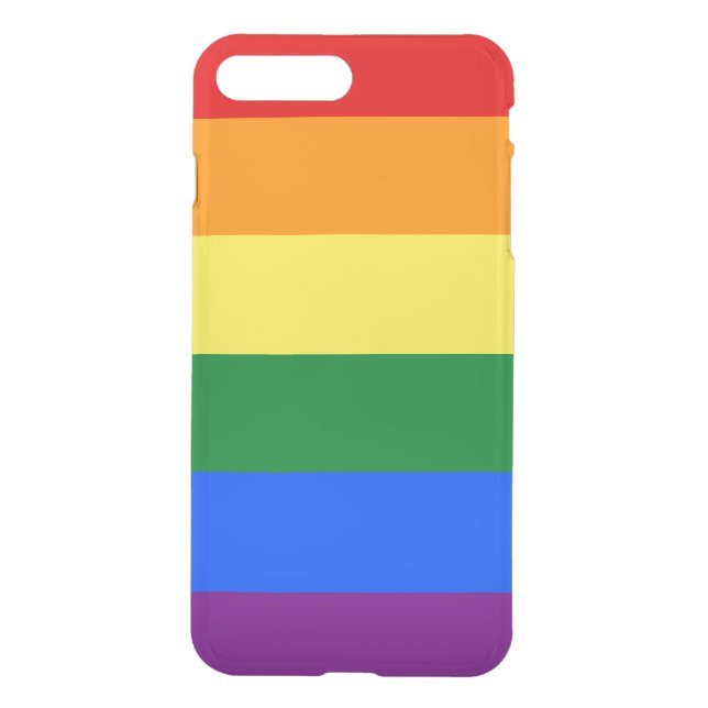 LGBT Rainbow flag Uncommon iPhone Case (Back)