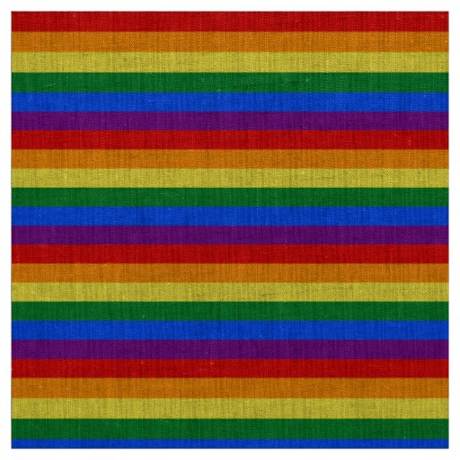 LGBT Rainbow Gay Pride Flag Fabric