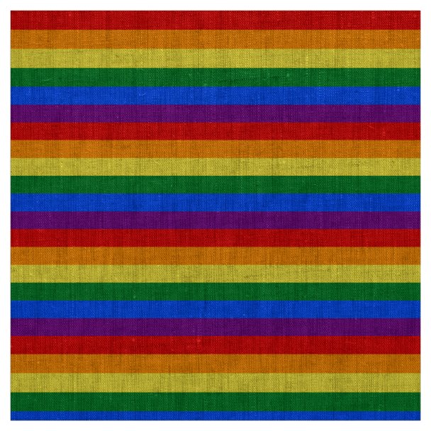 Pride Lgbt Rainbow Flag Colors Typography Logo Fabric Zazzle 9384