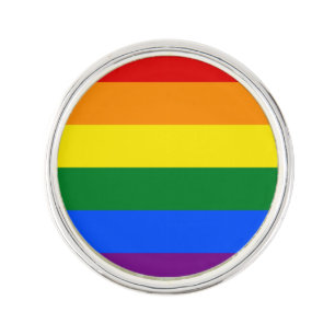 LGBT Rainbow Gay Pride Flag Lapel Pin