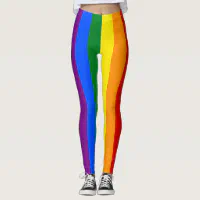 LGBT Rainbow Gay Pride Flag Leggings