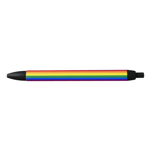 LGBT Rainbow Gay Pride Flag Pen (Front)